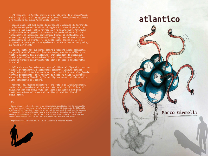 Quarta di copertina di Atlantico